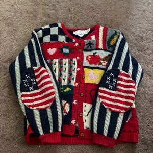 Vintage 1990's The Eagle Eye Women's Cardigan